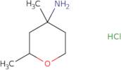 2,4-Dimethyloxan-4-amine hydrochloride