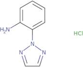 2-(2H-1,2,3-Triazol-2-yl)aniline hydrochloride