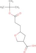5-[3-(tert-Butoxy)-3-oxopropyl]oxolane-3-carboxylic acid