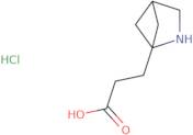 3-{2-Azabicyclo[2.1.1]hexan-1-yl}propanoic acid hydrochloride