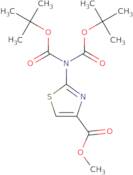 Methyl 2-[bis[(2-methylpropan-2-yl)oxycarbonyl]amino]-1,3-thiazole-4-carboxylate