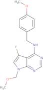 5-fluoro-N-(4-methoxybenzyl)-7-(methoxymethyl)-7H-pyrrolo[2,3-d]pyrimidin-4-amine