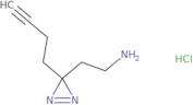 2-[3-(But-3-yn-1-yl)-3H-diazirin-3-yl]ethan-1-amine hydrochloride