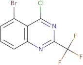 5-Bromo-4-chloro-2-(trifluoromethyl)quinazoline