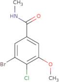 3-Bromo-4-chloro-5-methoxy-N-methylbenzamide