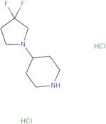 4-(3,3-Difluoropyrrolidin-1-yl)piperidine dihydrochloride