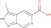 3-Iodo-1H-pyrazolo[3,4-c]pyridine-5-carboxylic acid