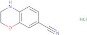 3,4-Dihydro-2H-benzo[1,4]oxazine-7-carbonitrile hydrochloride