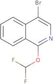 4-Bromo-1-(difluoromethoxy)isoquinoline