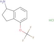 4-(Trifluoromethoxy)-2,3-dihydro-1H-inden-1-amine hydrochloride