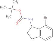 (S)-tert-Butyl (7-bromo-2,3-dihydro-1H-inden-1-yl)carbamate