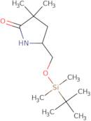 (5R)-5-{[(tert-Butyldimethylsilyl)oxy]methyl}-3,3-dimethylpyrrolidin-2-one