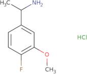 (S)-1-(4-Fluoro-3-methoxyphenyl)ethanamine hydrochloride