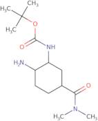 N-[(1S,2R,5R)-2-Amino-5-[(dimethylamino)carbonyl]cyclohexyl]- 1,1-dimethylethyl ester carbamic acid