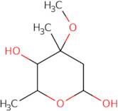 (4R,5S,6S)-4-Methoxy-4,6-dimethyltetrahydro-2H-pyran-2,5-diol