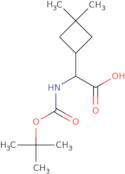 2-{[(tert-Butoxy)carbonyl]amino}-2-(3,3-dimethylcyclobutyl)acetic acid