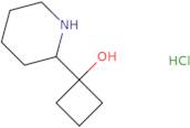 1-Piperidin-2-ylcyclobutan-1-ol hydrochloride