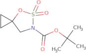 tert-Butyl 5,5-dioxo-4-oxa-5-thia-6-azaspiro[2.4]heptane-6-carboxylate