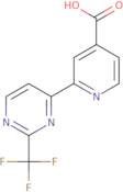 2-(2-(Trifluoromethyl)pyrimidin-4-yl)isonicotinic acid