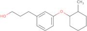 3-(3-(2-Methylcyclohexyloxy)phenyl)propan-1-ol