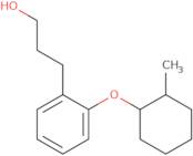 3-(2-(2-Methylcyclohexyloxy)phenyl)propan-1-ol