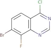 7-Bromo-4-chloro-8-fluoroquinazoline