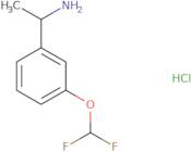 (S)-1-(3-(Difluoromethoxy)phenyl)ethan-1-amine hydrochloride