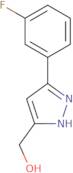 (3-(3-Fluorophenyl)-1H-pyrazol-5-yl)methanol