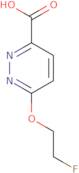 6-(2-Fluoroethoxy)pyridazine-3-carboxylic acid