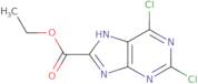 Ethyl 2,6-dichloro-9H-purine-8-carboxylate