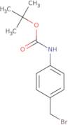 4-(Bromomethyl)aniline, N-BOC protected