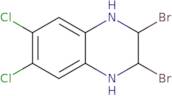 2,3-Dibromo-6,7-dichloro-1,2,3,4-tetrahydroquinoxaline