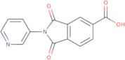 1,3-Dioxo-2-(pyridin-3-yl)-2,3-dihydro-1H-isoindole-5-carboxylic acid