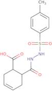 6-({2-[(4-Methylphenyl)sulfonyl]hydrazino}carbonyl)-3-cyclohexene-1-carboxylic acid