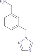 [3-(1H-1,2,4-Triazol-1-ylmethyl)phenyl]methanamine