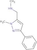 N-Methyl-N-[(1-methyl-3-phenyl-1H-pyrazol-5-yl)methyl]amine