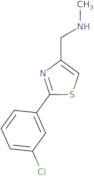 N-{[2-(3-Chlorophenyl)-1,3-thiazol-4-yl]methyl}-N-methylamine