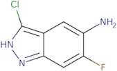 3-Chloro-6-fluoro-1H-indazol-5-amine