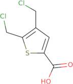 4,5-Bis(chloromethyl)thiophene-2-carboxylic acid