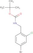 tert-Butyl 4-bromo-2-chlorobenzylcarbamate