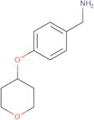 {4-[(Tetrahydro-2H-pyran-4-yl)oxy]phenyl}methylamine