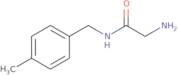 2-Amino-N-[(4-methylphenyl)methyl]acetamide