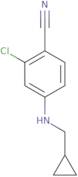 2-Chloro-4-[(cyclopropylmethyl)amino]benzonitrile