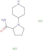 1-(Piperidin-4-yl)pyrrolidine-2-carboxamide dihydrochloride