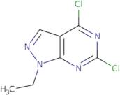 4,6-Dichloro-1-ethyl-1H-pyrazolo[3,4-d]pyrimidine