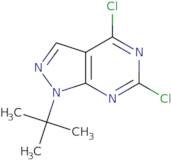 1-tert-Butyl-4,6-dichloro-1H-pyrazolo[3,4-d]pyrimidine