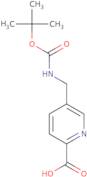 5-({[(tert-Butoxy)carbonyl]amino}methyl)pyridine-2-carboxylic acid