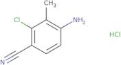 4-Amino-2-chloro-3-methylbenzonitrile hydrochloride