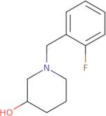 1-(2-Fluoro-benzyl)-piperidin-3-ol