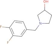 1-[(3,4-Difluorophenyl)methyl]pyrrolidin-3-ol